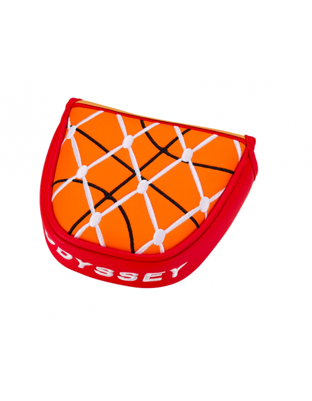 Couvre Putter Odyssey Basketball Mallet Orange 24 ODYSSEY - Couvres Clubs
