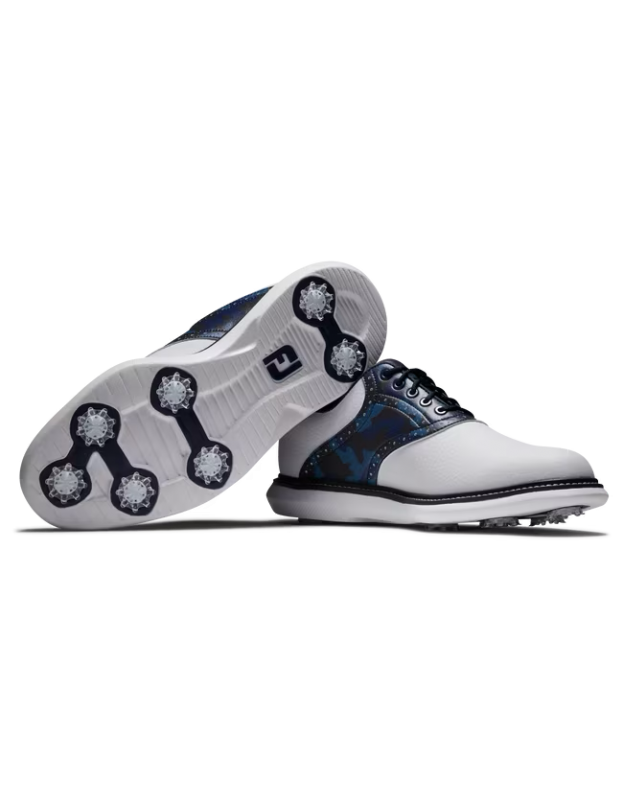 Chaussures FootJoy Traditions Camo Bleu FOOTJOY - Chaussures Hommes