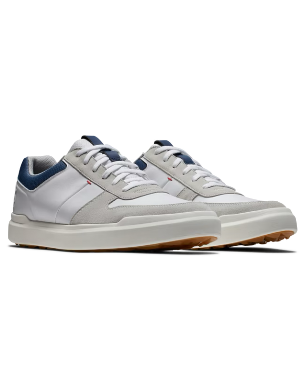Chaussures FootJoy Contour Casual Blanc / Marine / Gris FOOTJOY - Chaussures Hommes