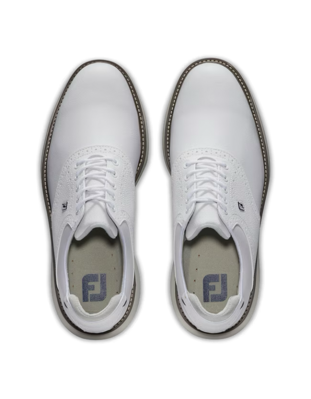 Chaussures FootJoy Traditions Blanc Wide 2024 FOOTJOY - Chaussures Hommes