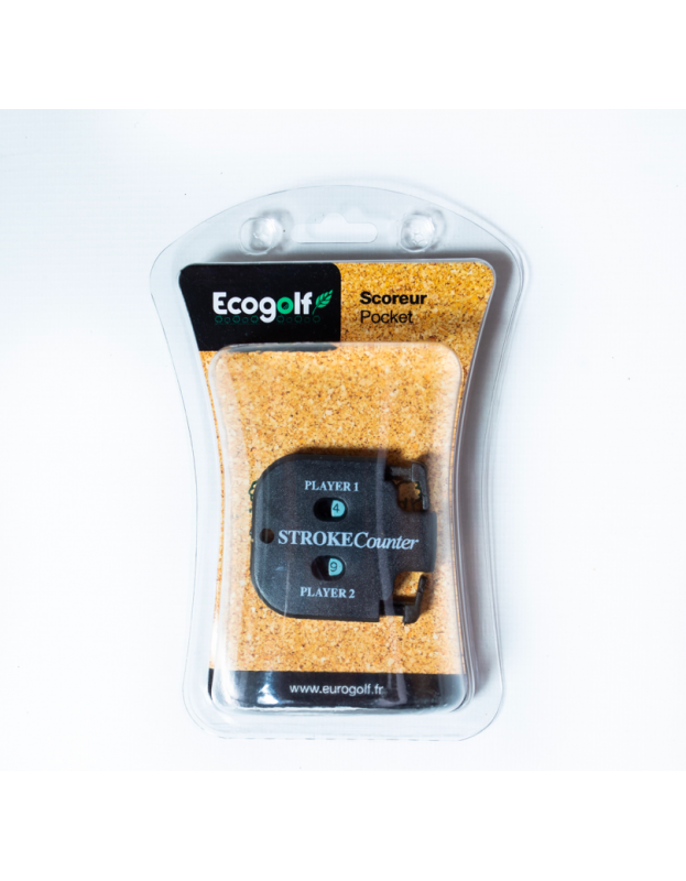Scoreur de poche Ecogolf (Pocket Stroke Counter) EUROGOLF - Accessoires