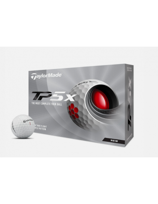 Boite de 12 Balles TaylorMade TP5X TAYLORMADE - Boites de 12 Balles de Golf