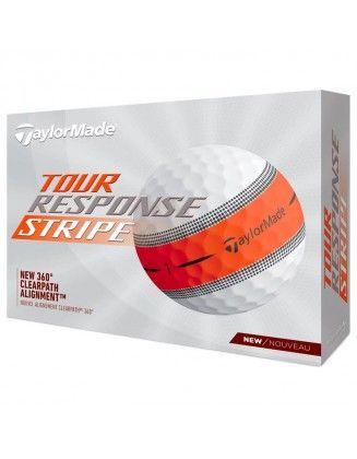 Balles TaylorMade Tour Response Stripe Orange
