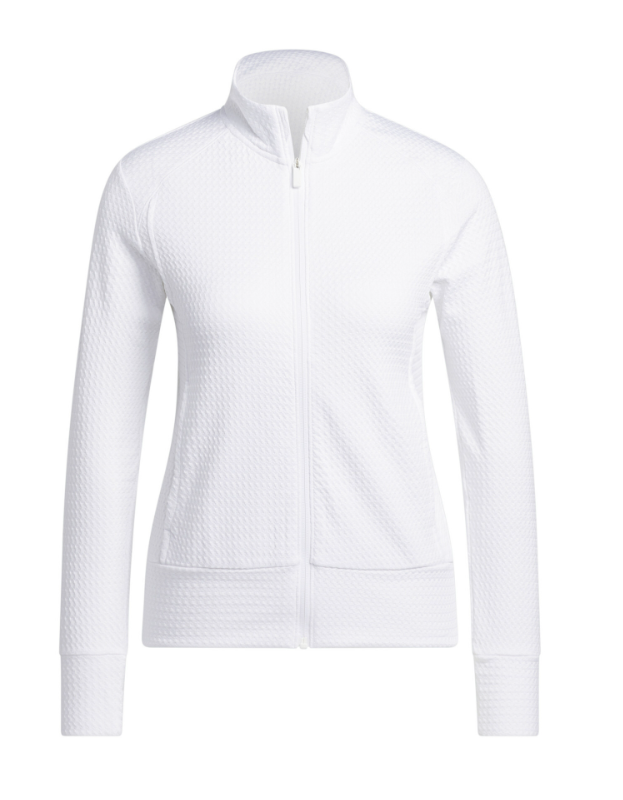 Veste Adidas Femme Ultimate Textured Blanc ADIDAS - Vestes Golf Femmes