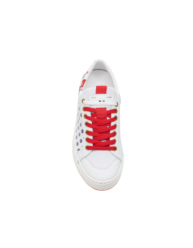 Chaussures Duca Del Cosma Esti White/Red DUCA DEL COSMA - Chaussures Femmes