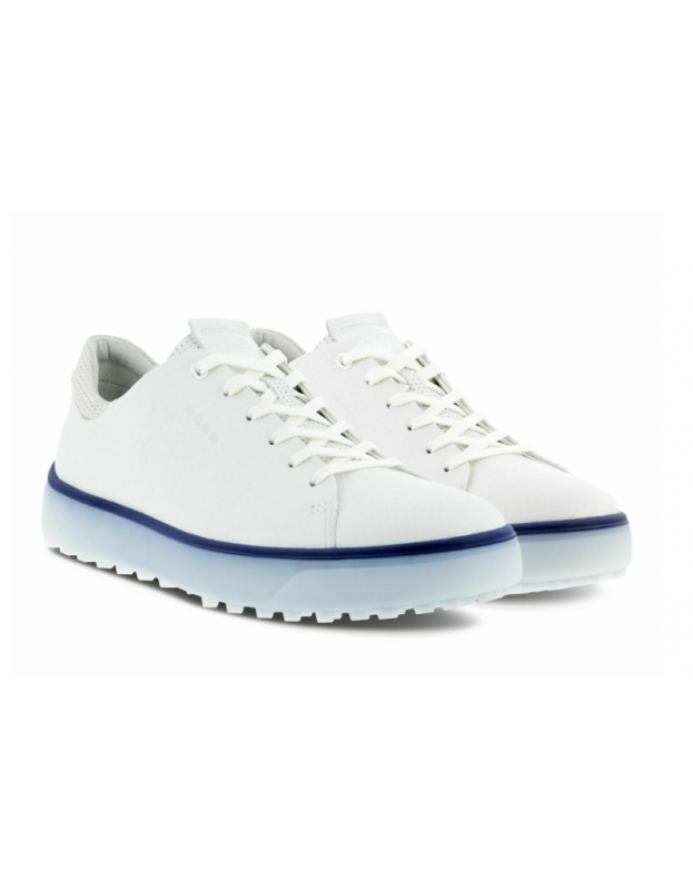 Chaussures Ecco Homme Golf Tray White Bluedepth ECCO - Chaussures Hommes