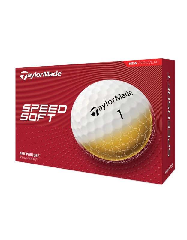 Balles TaylorMade Speedsoft Blanc TAYLORMADE - Boites de 12 Balles de Golf