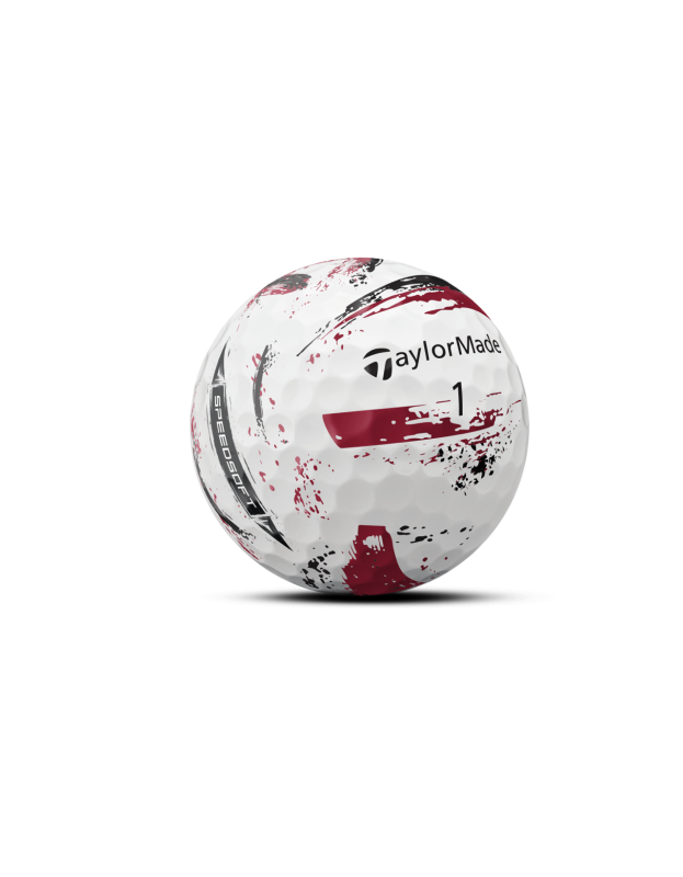 Balles TaylorMade Speedsoft Rouge TAYLORMADE - Boites de 12 Balles de Golf