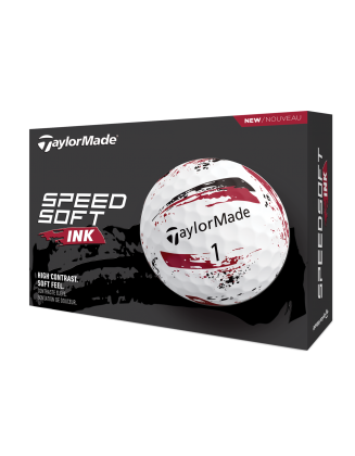 Balles TaylorMade Speedsoft Rouge