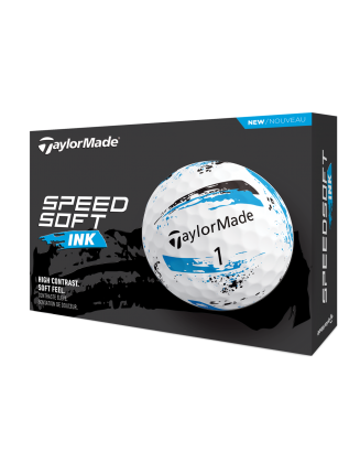 Boite de 12 Balles TaylorMade Speedsoft Bleu