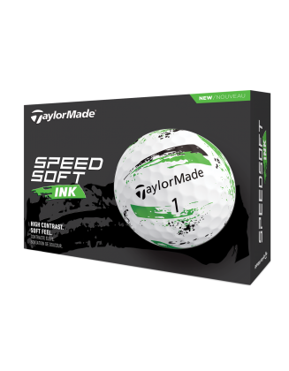 Boite de 12 Balles TaylorMade Speedsoft Vert