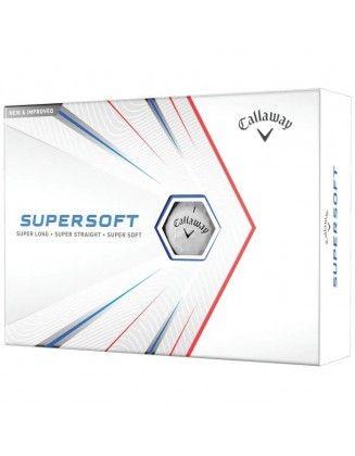 Boite de 12 Balles Callaway Supersoft Eurogolf