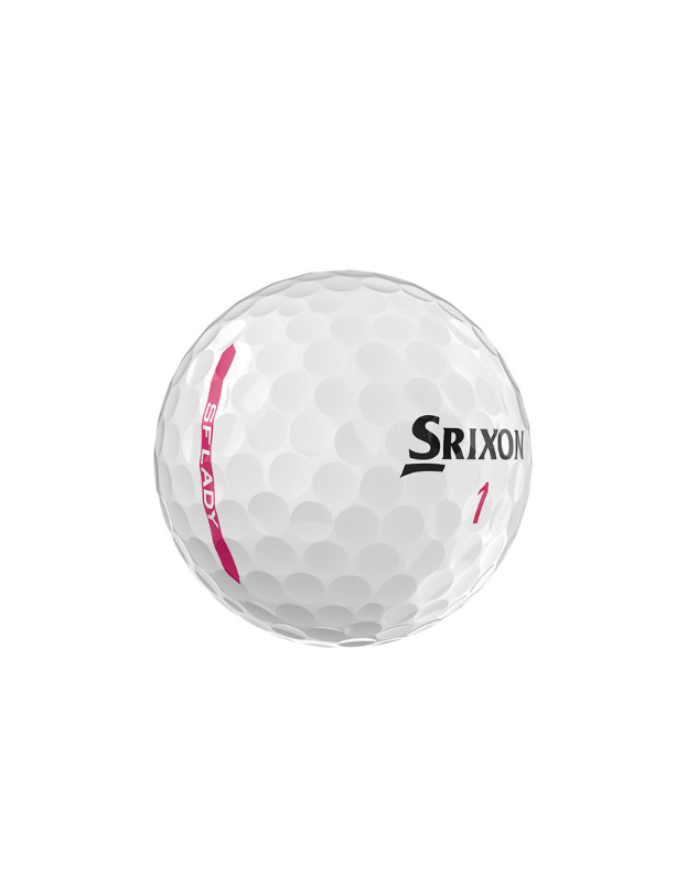 Balle Srixon Soft Feel Lady 8 Blanc SRIXON - Boites de 12 Balles de Golf