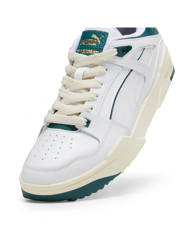 Chaussures Puma Slipstream G Blanc Vert PUMA - Chaussures Hommes