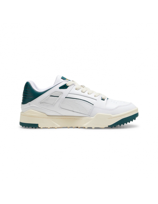 Chaussures Puma Slipstream G Blanc Vert PUMA - Chaussures Hommes