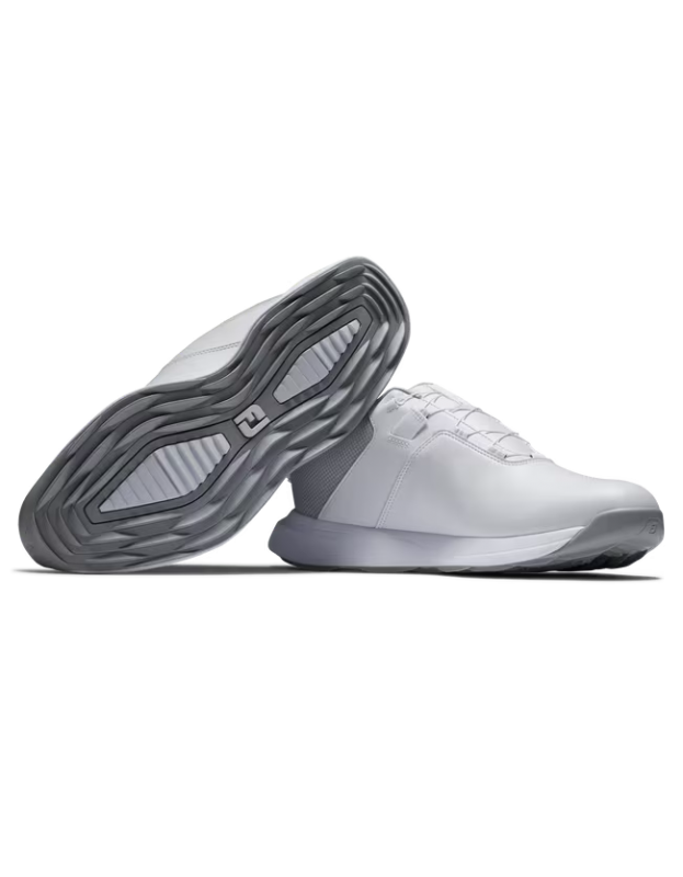 Chaussures FootJoy Pro Lite BOA Blanc / Blanc / Gris FOOTJOY - Chaussures Hommes