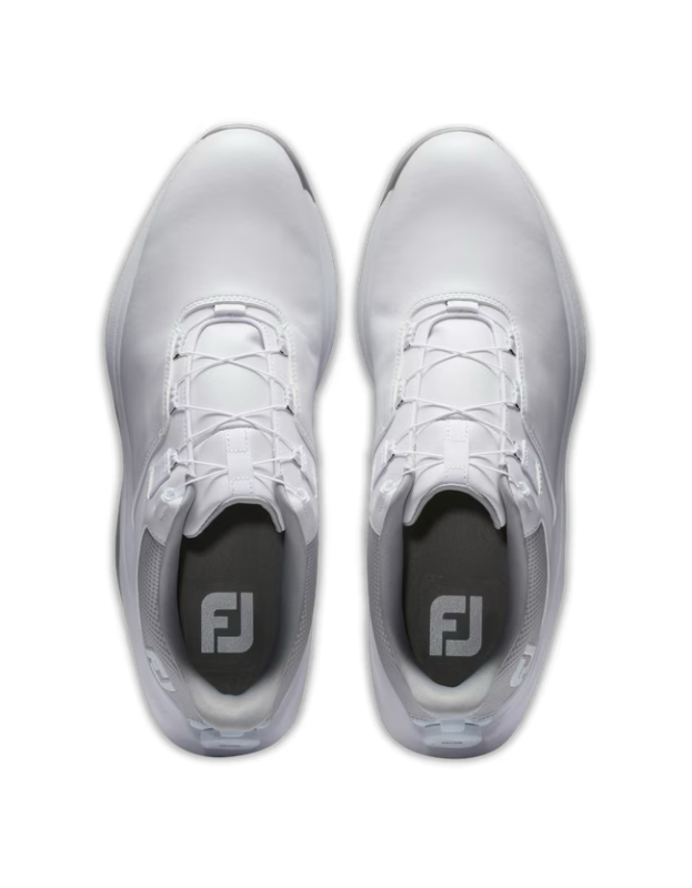 Chaussures FootJoy Pro Lite BOA Blanc / Blanc / Gris FOOTJOY - Chaussures Hommes