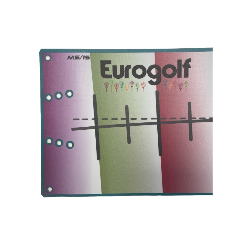 Tapis de Putting Julien Xanthopoulos Eurogolf Arc-en-Ciel EUROGOLF - Tapis de putting 