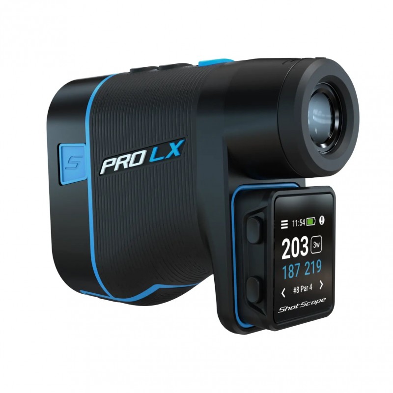 Télémètre Shot Scope Pro LX+  Bleu Laser + GPS + Capteurs SHOT SCOPE - Télémètres Laser 