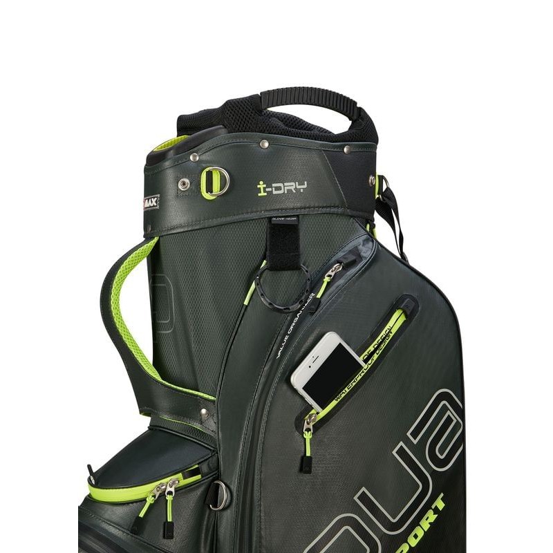 Sac Chariot Big Max Aqua Sport 4 Forest Green Black Lime BIGMAX - Sacs Chariots 