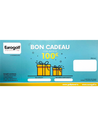 Chèque-cadeau à sélectionner - Eurogolf Luxembourg EUROGOLF - Bon Cadeau