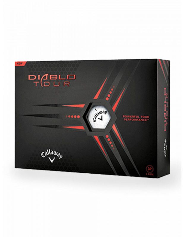 Boite de 12 Balles Callaway Diablo Tour CALLAWAY - Boites de 12 Balles de Golf