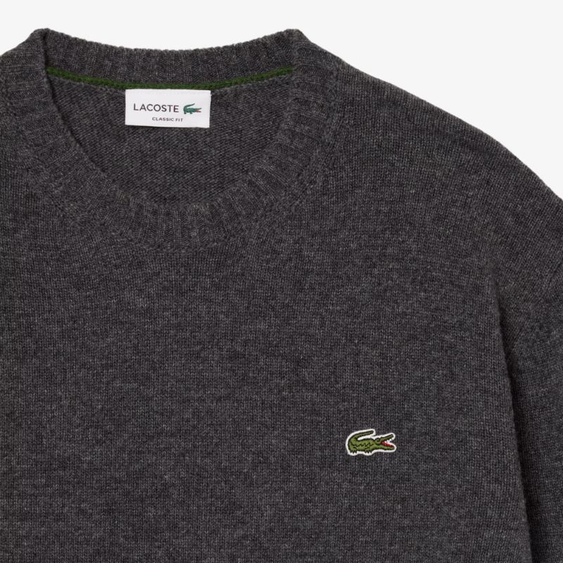 Pullover Lacoste en Laine Col Rond
