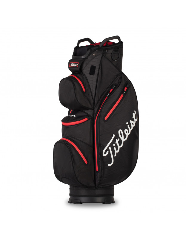 Sac Chariot Titleist Cart 14 StaDry Black/Red TITLEIST - Sacs chariots