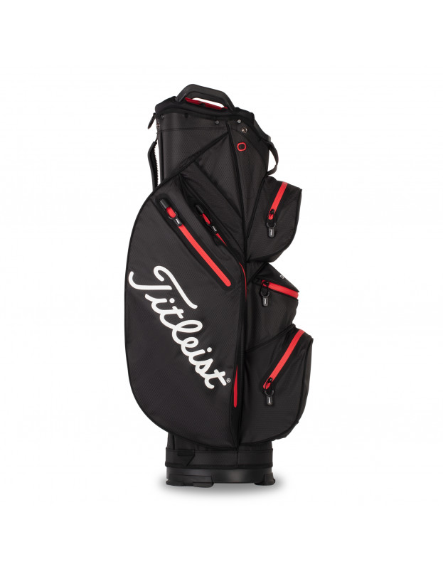 Sac Chariot Titleist Cart 14 StaDry Black/Red TITLEIST - Sacs chariots