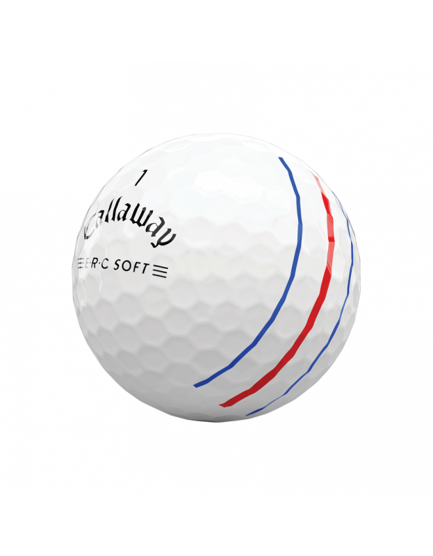 Boite de 12 balles Callaway ERC Soft Triple Track CALLAWAY - Boites de 12 Balles de Golf