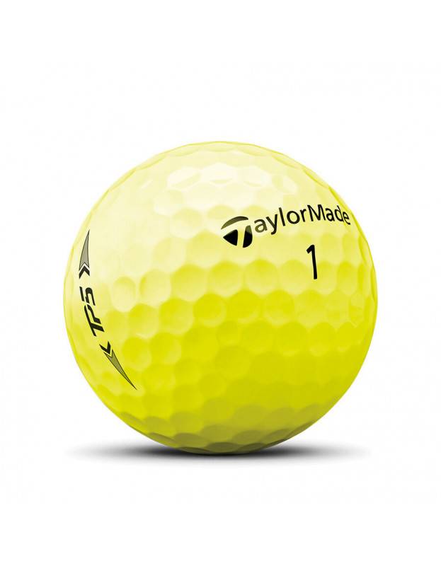 Boite de 12 Balles TaylorMade TP5 Yellow TAYLORMADE - Boites de 12 Balles de Golf