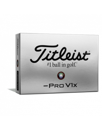 Boite de 12 balles Titleist -Pro V1x Left Dash TITLEIST - All Articles