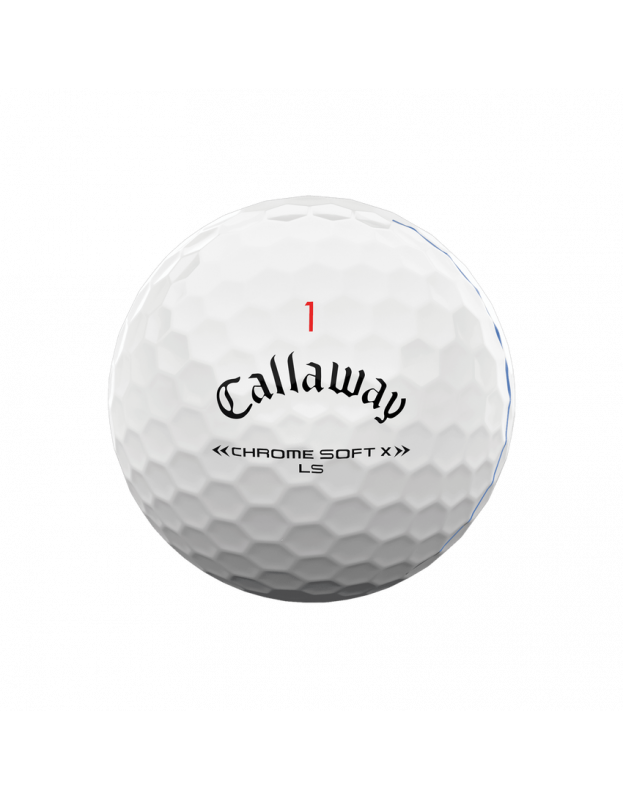 Boite de 12 balles Callaway Chrome Soft X LS Triple Track CALLAWAY - Balles