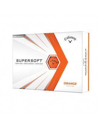 Boite de 12 Balles Callaway Supersoft Orange Matte CALLAWAY - Boxes of 12 Golf Balls