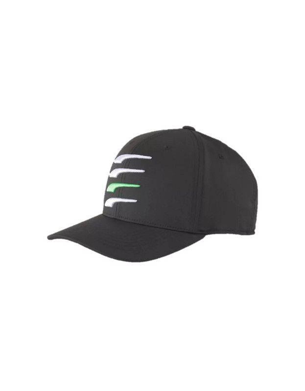 Casquette Puma Moving Day Black/Green PUMA - Casquettes de Golf