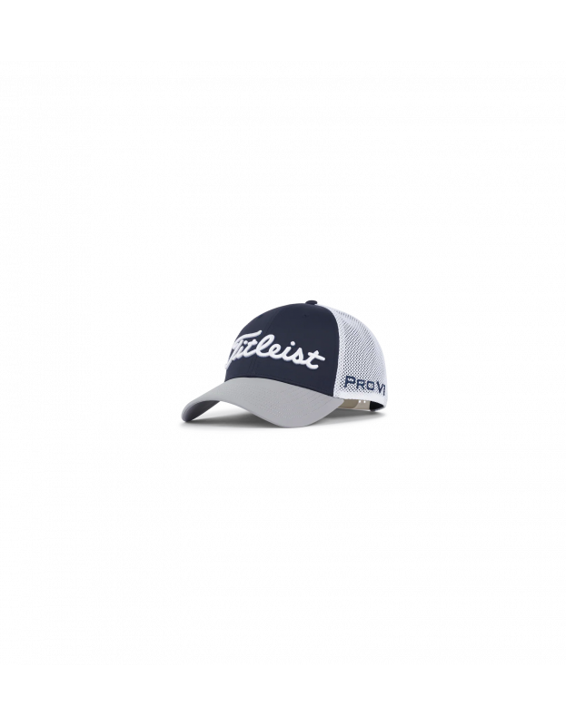 Casquette Titleist TOUR PERFORMANCE MESH Blanc/Marine/Gris TITLEIST - shop