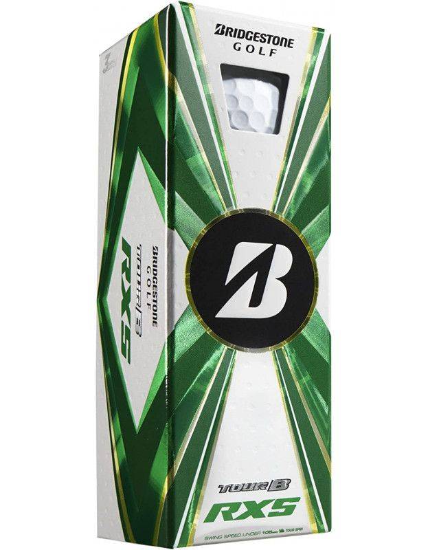 Boite de 12 Balles Bridgestone Tour B RXS Blanc BRIDGESTONE - Boites de 12 Balles de Golf