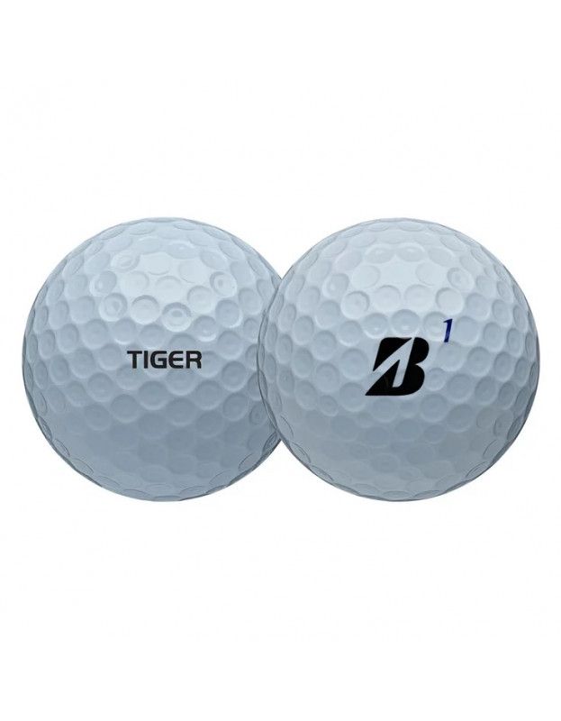 Boite de 12 Balles Bridgestone TOUR B XS Édition Tiger Woods Blanc BRIDGESTONE - Boites de 12 Balles de Golf