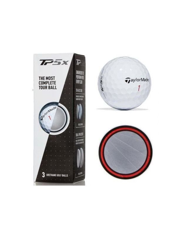 Boite de 3 Balles TaylorMade TP5 X TAYLORMADE - shop