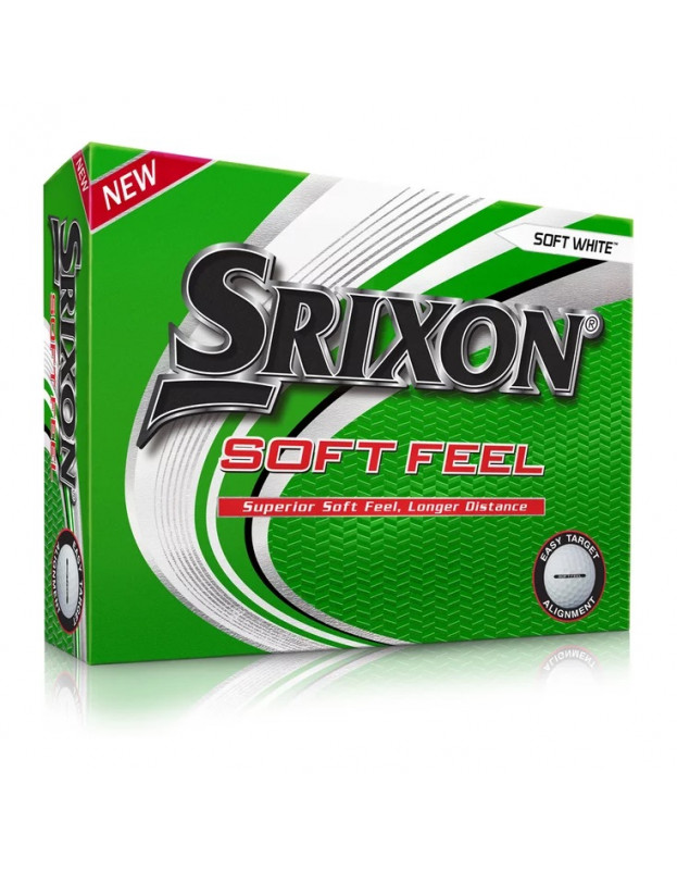 Boite de 12 Balles Srixon Soft-Feel Blanc SRIXON - shop