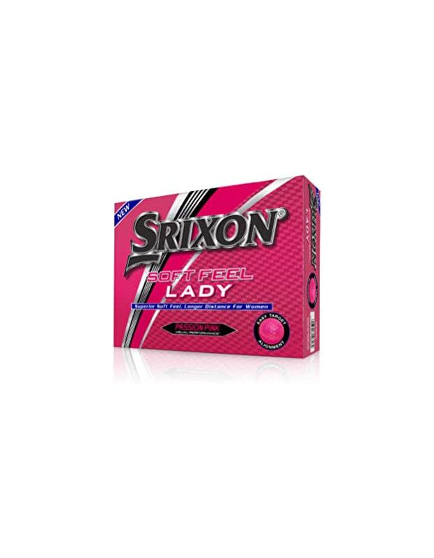 Boite de 12 Balles Srixon Soft Feel Lady Rose SRIXON - shop