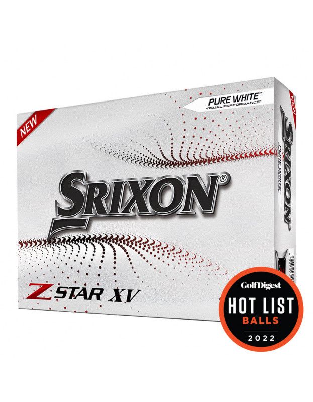 Boite de 12 Balles Srixon Z-Star XV Blanc SRIXON - Boites de 12 Balles de Golf