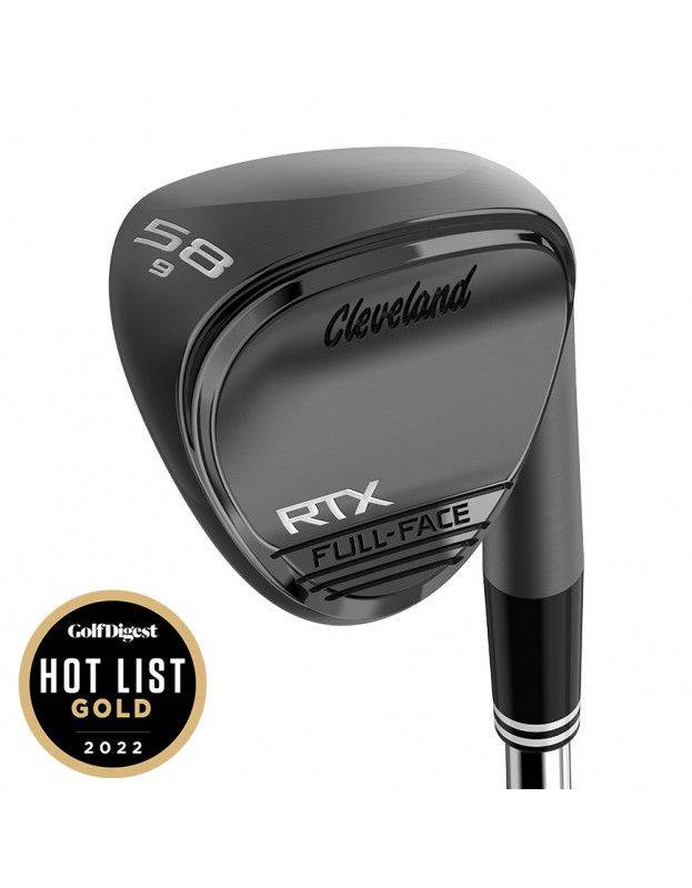 Wedge RTX ZIPCORE Droitier Full Face Black Satin CLEVELAND - shop