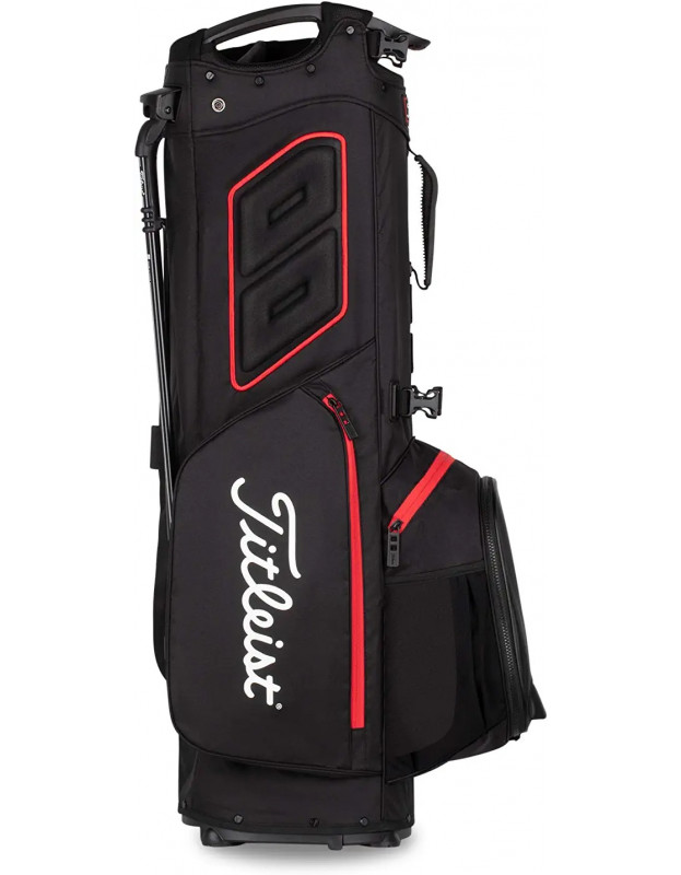 Sac Trépieds Titleist Hybrid 5 Noir/Rouge TITLEIST - Sacs