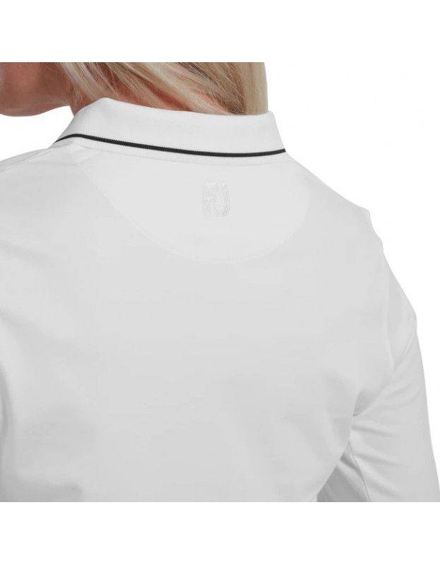 Polo à manches longues thermique Blanc FOOTJOY - Polos Femmes