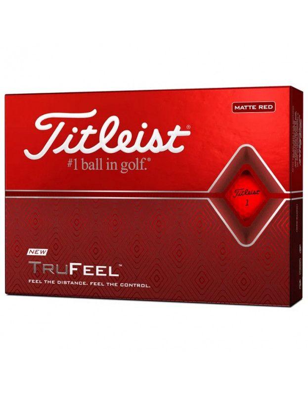 Boite de 12 balles Titleist Trufeel Rouge TITLEIST - Balles