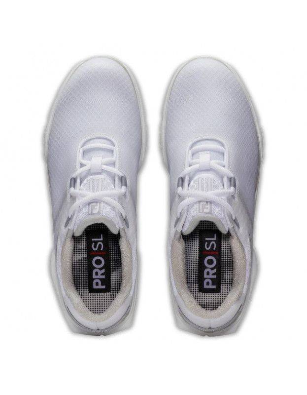 Chaussures FootJoy Pro SL Sport Blanc / Gris Femme FOOTJOY - Chaussures Femmes