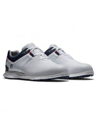 Chaussures FootJoy Pro SL Blanc/Marine/Rouge FOOTJOY - Chaussures Hommes