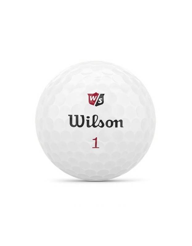 Boite de 12 Balles Wilson Duo Soft Blanc WILSON - Boites de 12 Balles de Golf