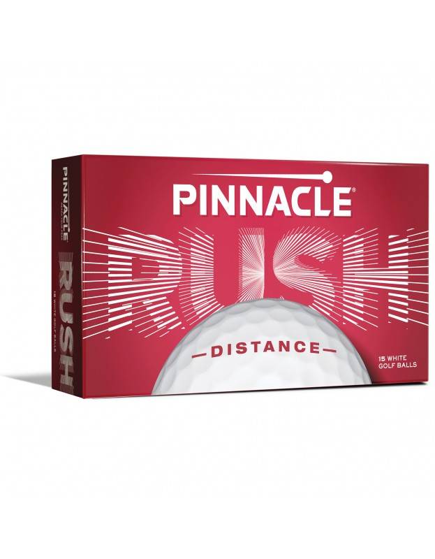 Boite de 15 Balles Pinnacle Rush Distance Blanches PINNACLE - Balles